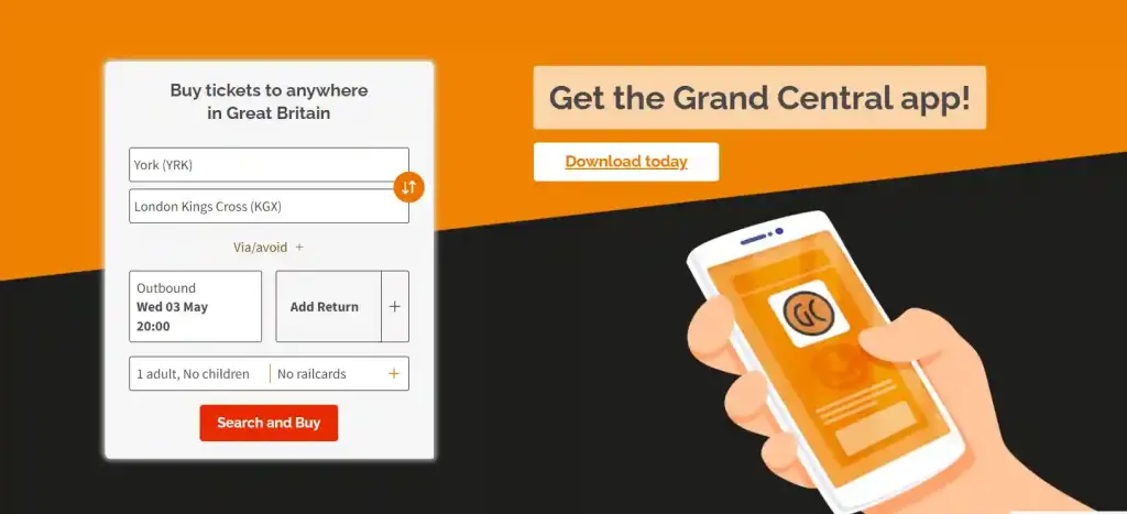 Grand Central application